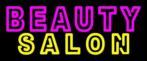 Beauty Salon Text Neon Sign